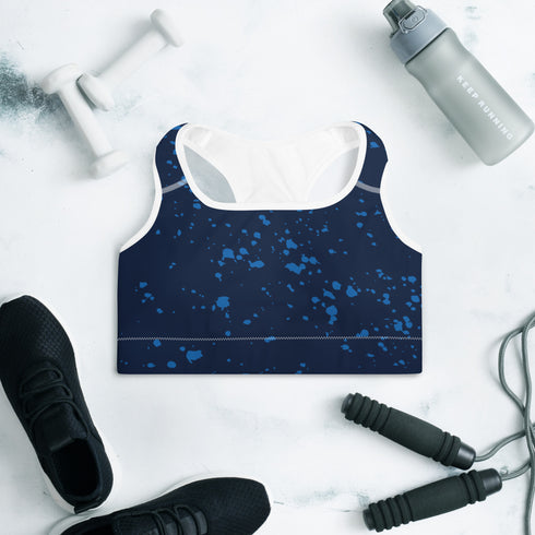 Blue MahiMahi Padded Sports Bra